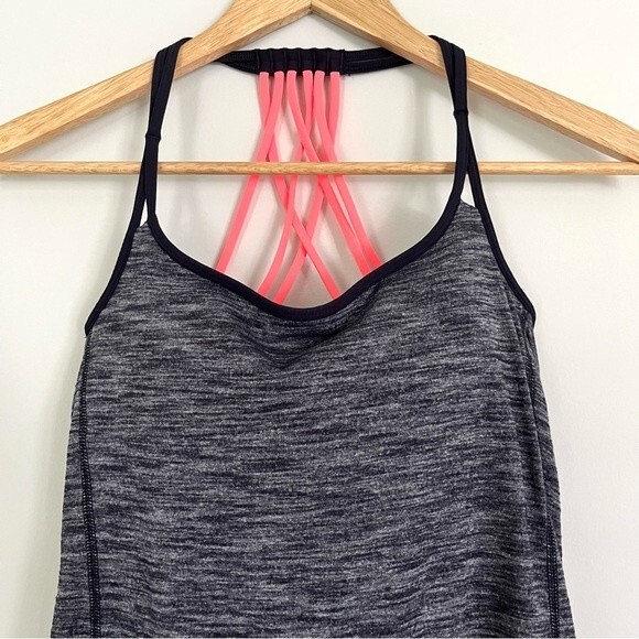 Lululemon Lighten Up Tank, Heathered Navy, Size 4 NWOT - Picture 2 of 9